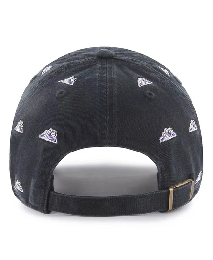 Женская кепка 47 Brand Colorado Rockies Confetti, черная