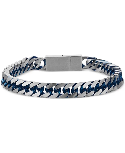 Мужской браслет Esquire Men's Jewelry двухцветный, синий