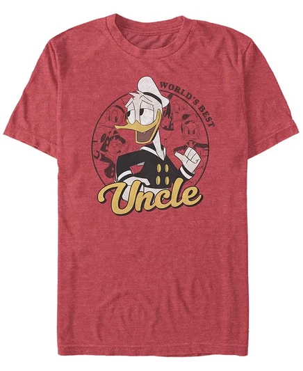 Мужская футболка Fifth Sun Duck Tales Donald Duck, красная