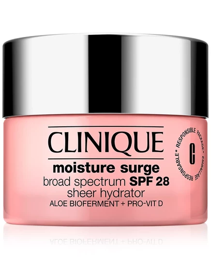 Увлажняющий крем Clinique Moisture Surge широкого спектра действия SPF 28 Sheer Hydrator, 1,7 унции.