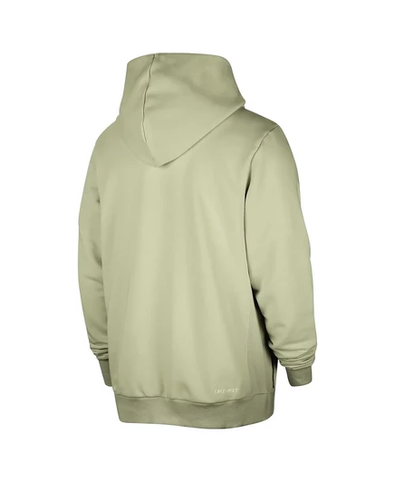 Мужская зеленая куртка с капюшоном на молнии Nike Boston Celtics Authentic Standard Issue green