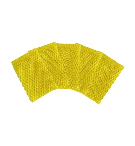 Губки для посуды Cornssil 6-слойные PLA, 5 шт, желтые