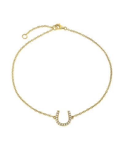 Женский браслет на ногу Bling Jewelry, золотистый
