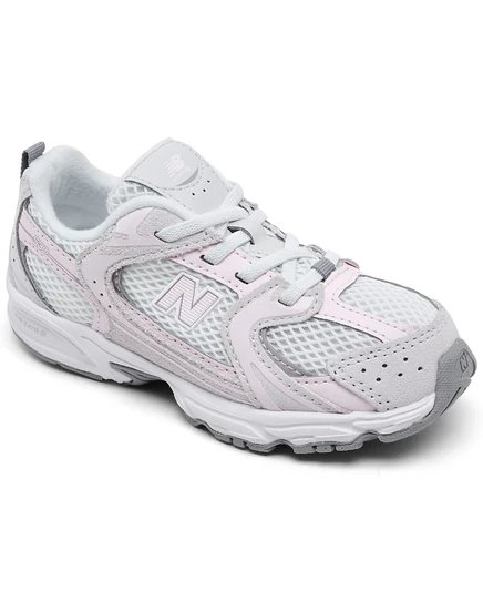 Повседневные кроссовки New Balance Toddler Kids 530 с эластичным кружевом от Finish Line серого цвета