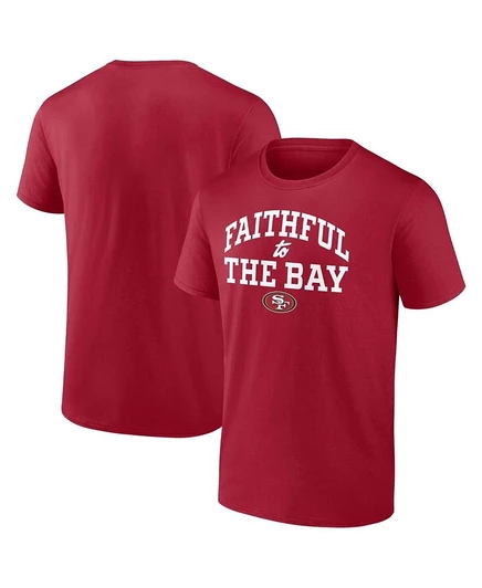 Мужская футболка Fanatics San Francisco 49ers, красная