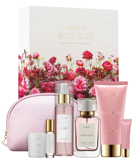 Подарочный набор Lovery Wild Rose, 7 предметов