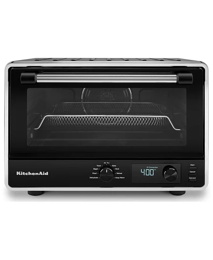 Мини-печь KitchenAid KCO124 с аэрогрилем, черная