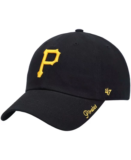 Женская бейсболка 47 Brand Pittsburgh Pirates Miata, черная