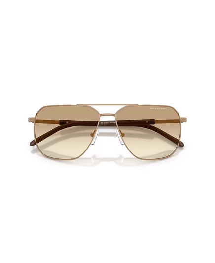 Мужские солнцезащитные очки Armani Exchange AX2057S, коричневые