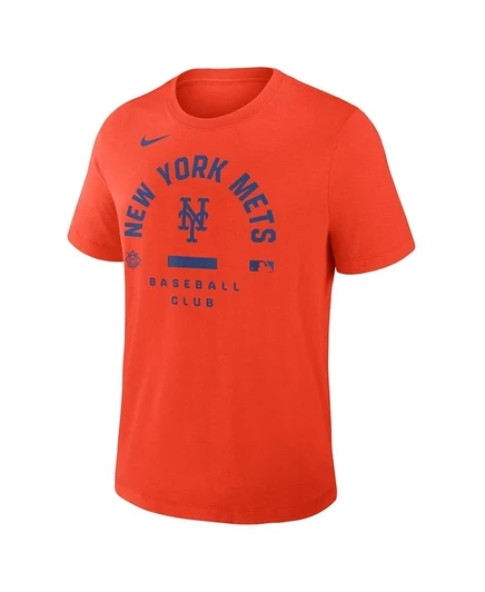 Мужская футболка Nike New York Mets Authentic, оранжевая