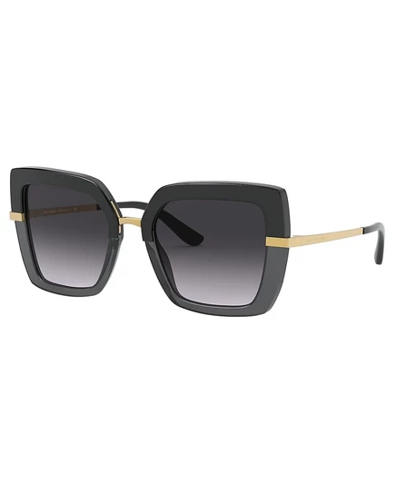 Женские очки Dolce & Gabbana DG4373, чёрные/серые