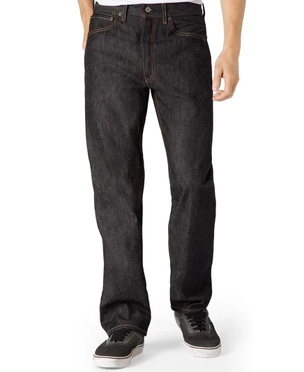Мужские джинсы Levi's 501® Shrink-to-Fit, черные