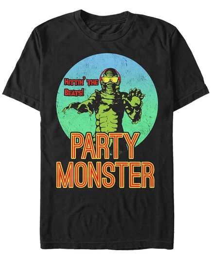 Мужская футболка с коротким рукавом Universal Monsters  Fifth Sun black