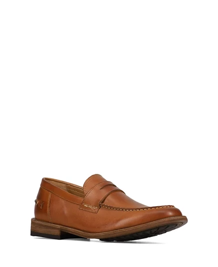 Мужские лоферы Frye Tyler Flex Penny кожаные, коричневые