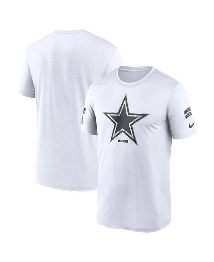 Мужская белая футболка Nike Dallas Cowboys 2024 Salute To Service Legend Performance от Nike white