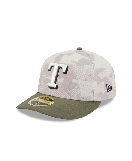Мужская кепка New Era 59FIFTY Rangers, бежевая/оливковая