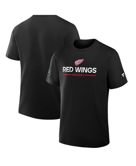 Мужская черная футболка Detroit Red Wings Authentic Pro Primary от Detroit Red Wings black