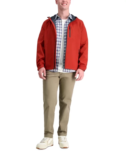 Мужские облегающие брюки Life Khaki™ Comfort от Haggar med khaki