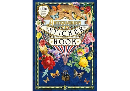 Книга наклеек The Antiquarian Sticker Book Odd Dot