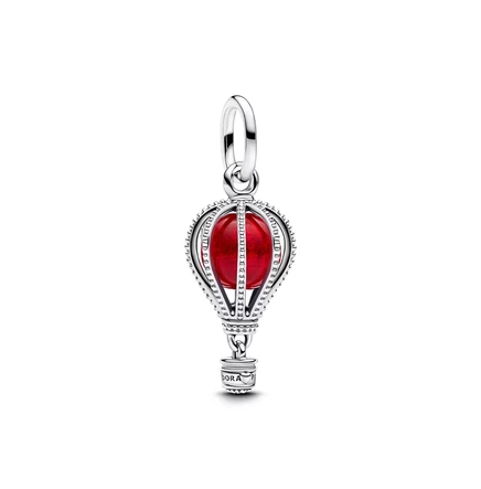  Подвесные подвески из Муранского стекла на воздушном шаре sterling silver