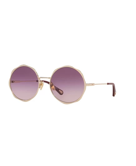 Женские солнцезащитные очки Chloe CH0184S, золотые