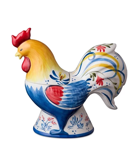 Банка для печенья Certified International French Rooster, разноцветная