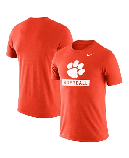 Мужская футболка Nike Orange Clemson Tigers Softball Drop Legend Performance от Nike Orange orange