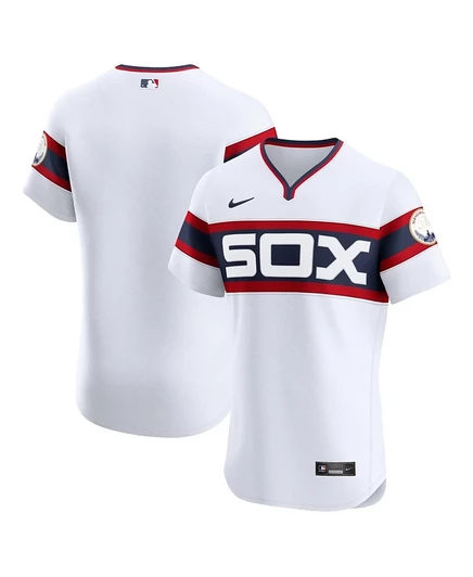 Мужская футболка Nike White Chicago White Sox Alternate Vapor Premier Elite с нашивками white