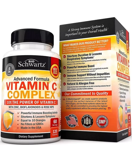 Капсулы с комплексом витамина С BioSchwartz, Bioschwartz, 120 карат
