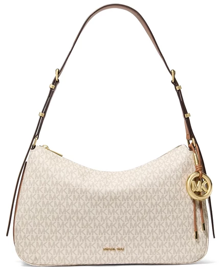 Женская сумка Michael Kors Nolita средняя с логотипом, белая