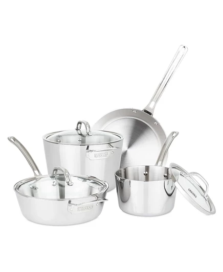 Набор посуды Viking 7 пр. Contemporary, нерж., серый