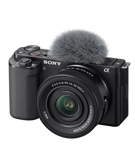 Беззеркальная камера Sony ZV-E10 + объектив 16–50 мм, черная