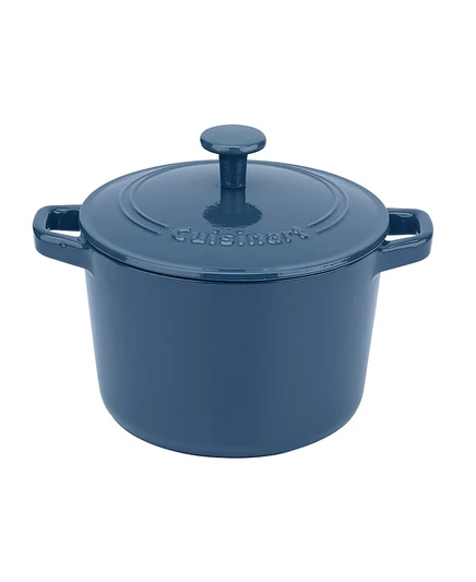 Эмалированная чугунная кастрюля Cuisinart 2,8 л, синяя