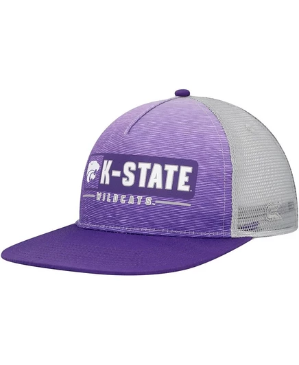 Мужская кепка Colosseum Kansas State snapback, фиолетовая