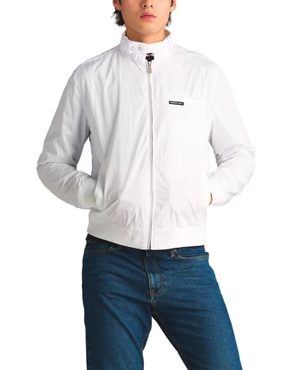Мужская куртка Members Only Classic Iconic Racer, белая