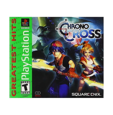 Видеоигра Sony Chrono Cross для PS1, белая