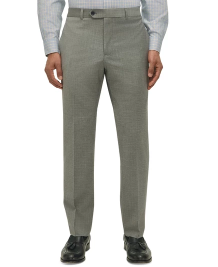 Мужской костюм Brooks Brothers B классический шерстяной, серый