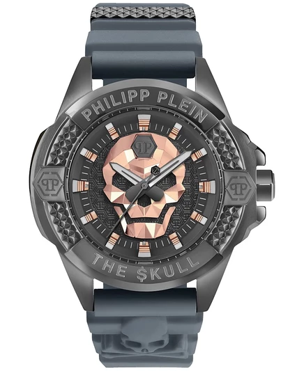 Мужские часы Philipp Plein The Skull 44 мм, серые