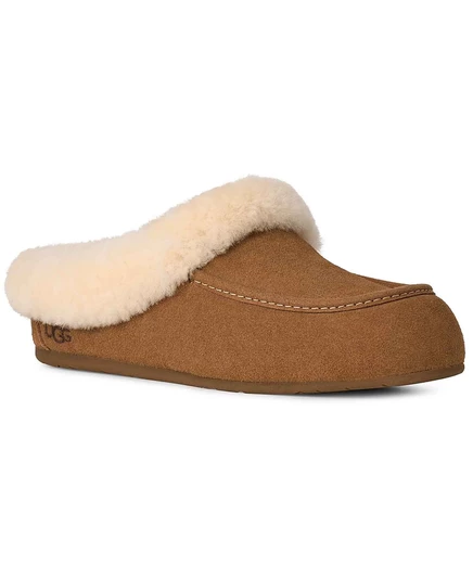 UGG® Женские слипоны-мокасины Ansley коричневого цвета
