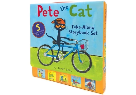Набор детских книг Pete the Cat — 5 шт., 20×20 см