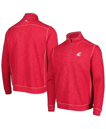 Мужской пуловер Tommy Bahama Washington State Cougars, красный