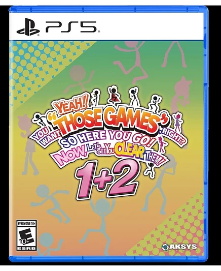 Видеоигра AKSYS GAMES Those Games 1+2 для PS5, разноцветная