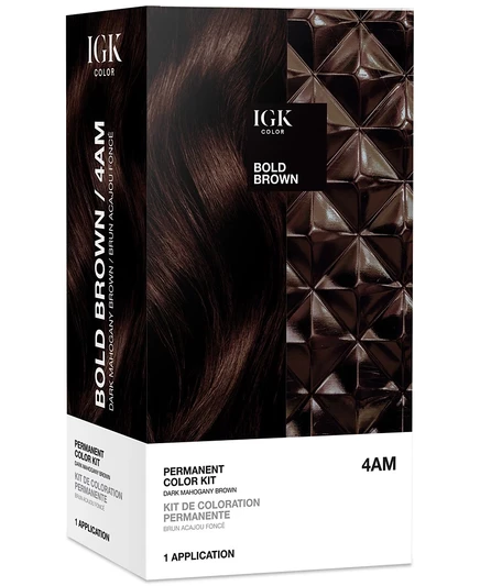 Краска для волос IGK Hair, набор 6 шт., насыщенный коричневый