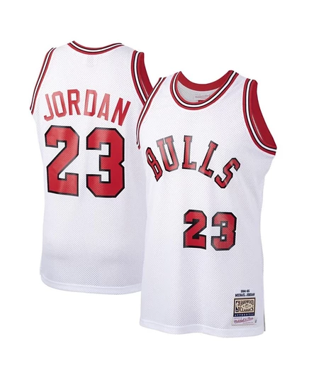 Мужская майка Mitchell & Ness 1984–85 Michael Jordan, белая