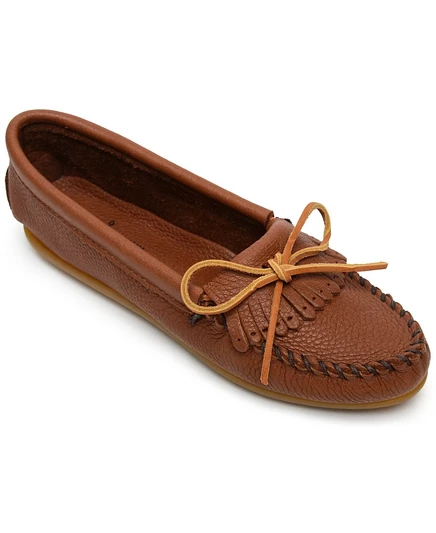 Женские мокасины Minnetonka Deerskin, карамельные