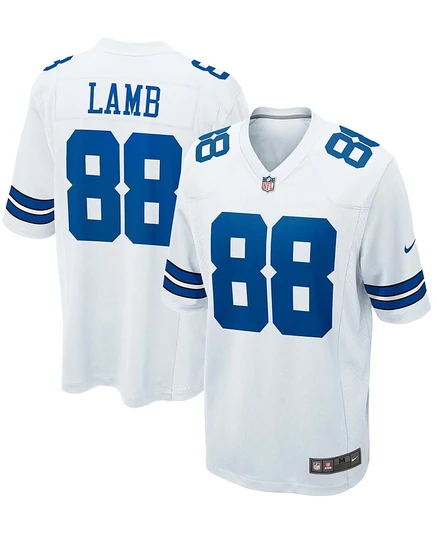 Мужская футболка Nike CeeDee Lamb Dallas Cowboys для альтернативной игры white