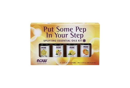 NOW Foods Добавь немного бодрящего масла в свой набор Step Oil, 1 комплект без цвета