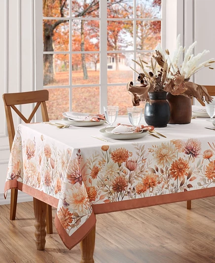 Прямоугольная скатерть Elrene Autumn Blooms, 60