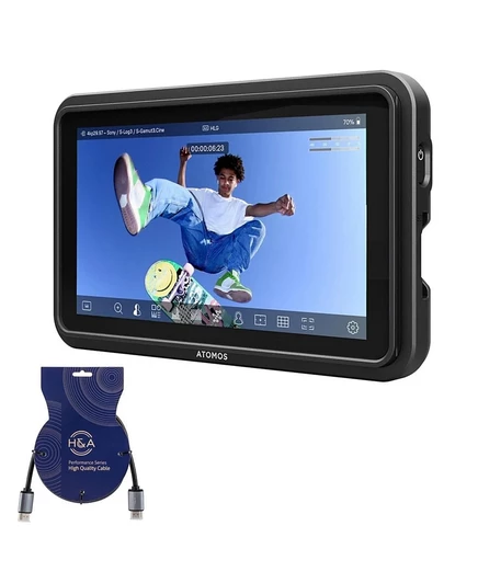 Полевой монитор Atomos Shinobi Go 5″ Full HD HDR, черный