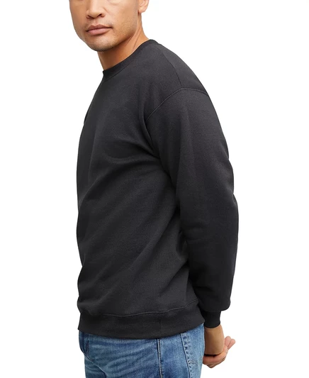 Мужская флисовая толстовка Hanes EcoSmart, 2 упаковки black